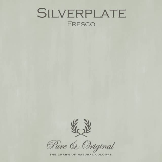 Silverplate Fresco Lime Paint Pure Original
