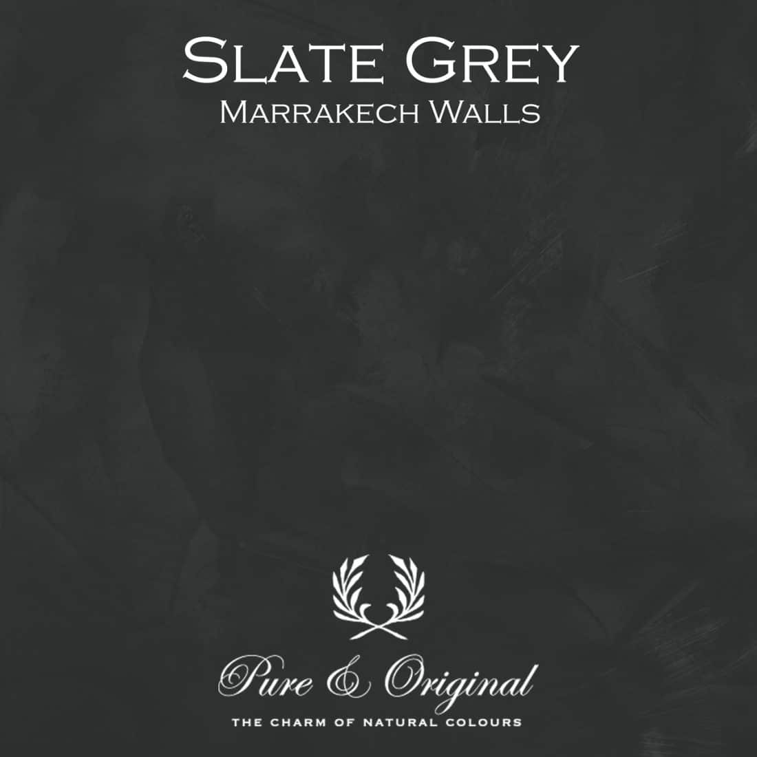 Slate Grey Marrakech Walls Pure Original
