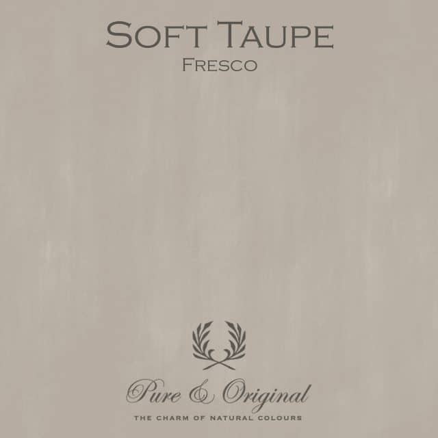 Soft Taupe Fresco Lime Paint Pure Original