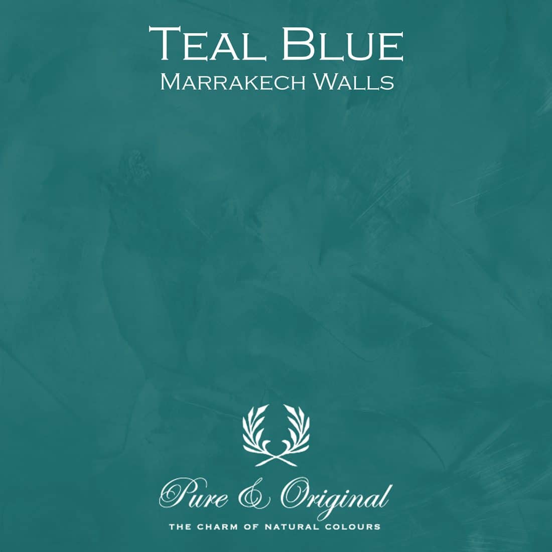 Teal Blue Marrakech Walls