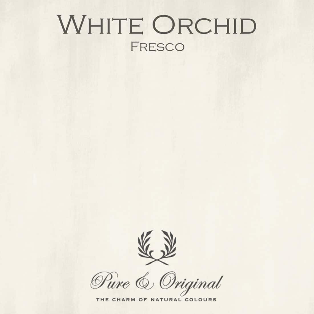White Orchid Fresco Lime Paint Pure Original