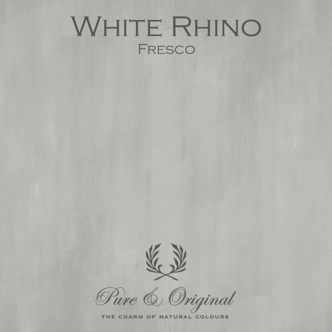 White Rhino Fresco Lime Paint Pure Original