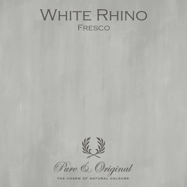 White Rhino Fresco Lime Paint Pure Original