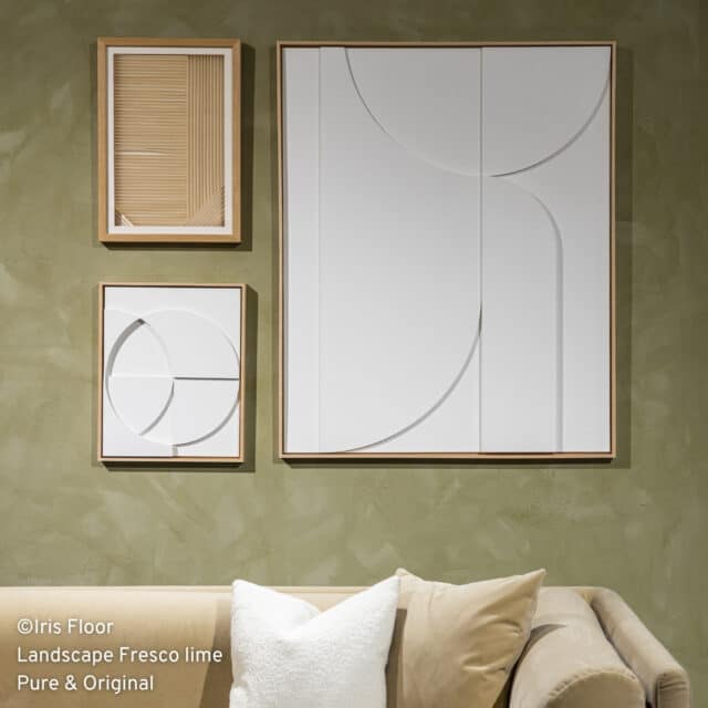 Landscape Fresco Lime Paint Iris Floor Pure Original 2