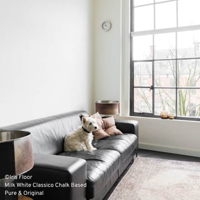 Iris Floor Milk White Classico Chalk Based Pure Original