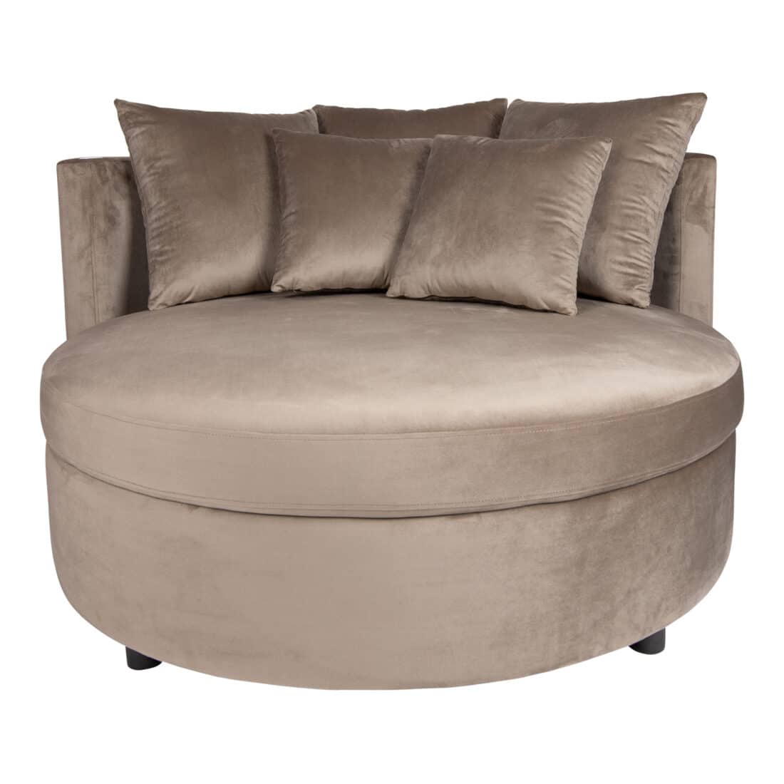Fayen Fauteuil Velvet Taupe