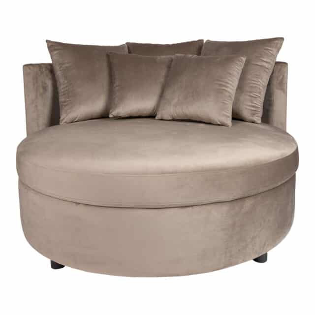 Fayen Fauteuil Velvet Taupe