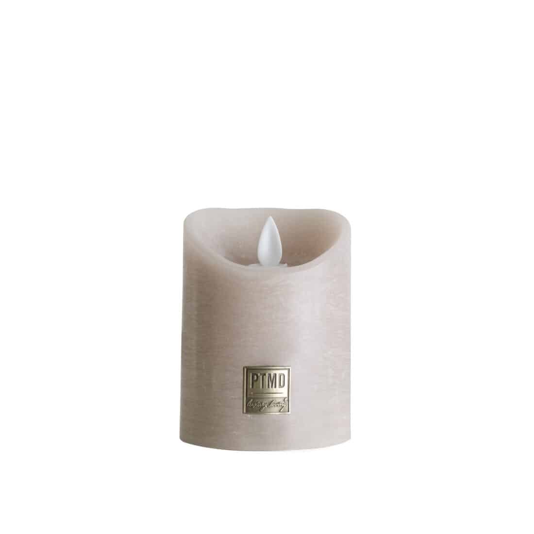 Led Kaars Beige S