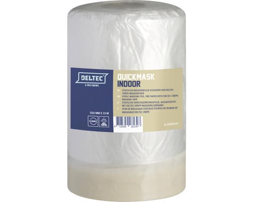 Deltec Quickmask Afdekfolie Met Tape