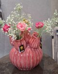 Roze tulpenvaas M