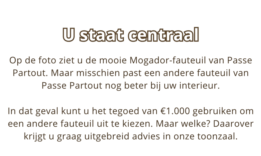 Afspraak Maken Actie Passe Partout