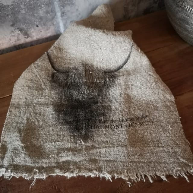 Shabby Doek Hooglander 30 X 45 Cm