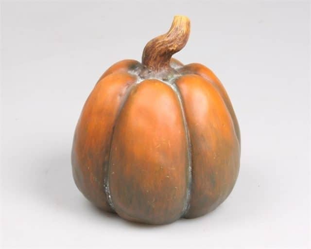 Is Nl1088 Pompoen Aardewerk Oranje Groen H16 Cm 87