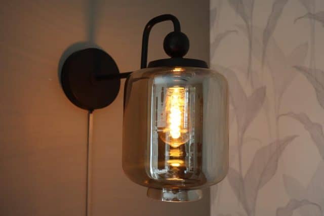 Wandlamp Glas Smoke Uitverkocht