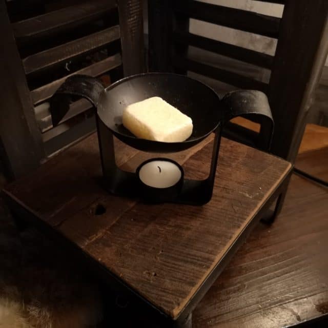 Glazen Windlicht Incl Amberbrander Hang Uitverkocht