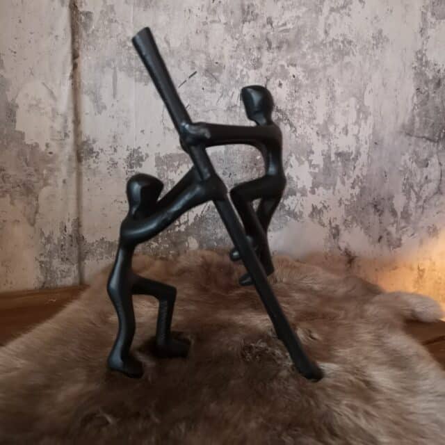 Beeldje Ladder Zwart Art 24 4711