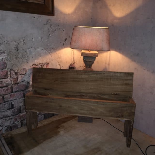 Houten Klepbankje