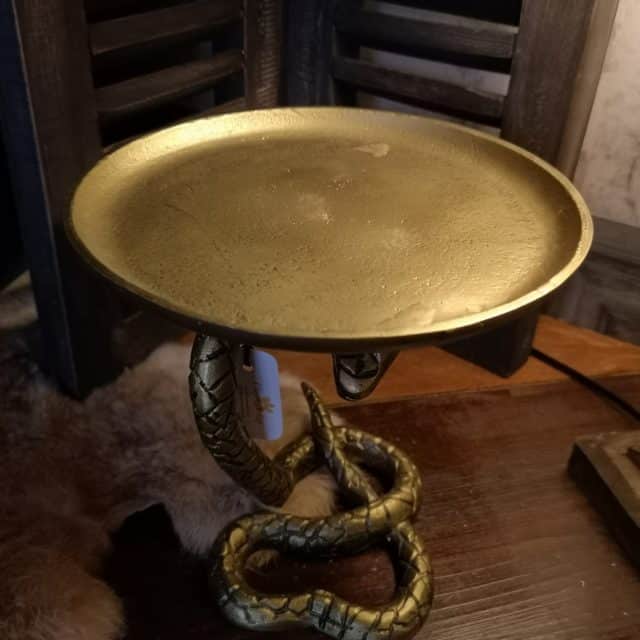 Decoratie Schaal Slang Goud Art 23 8993