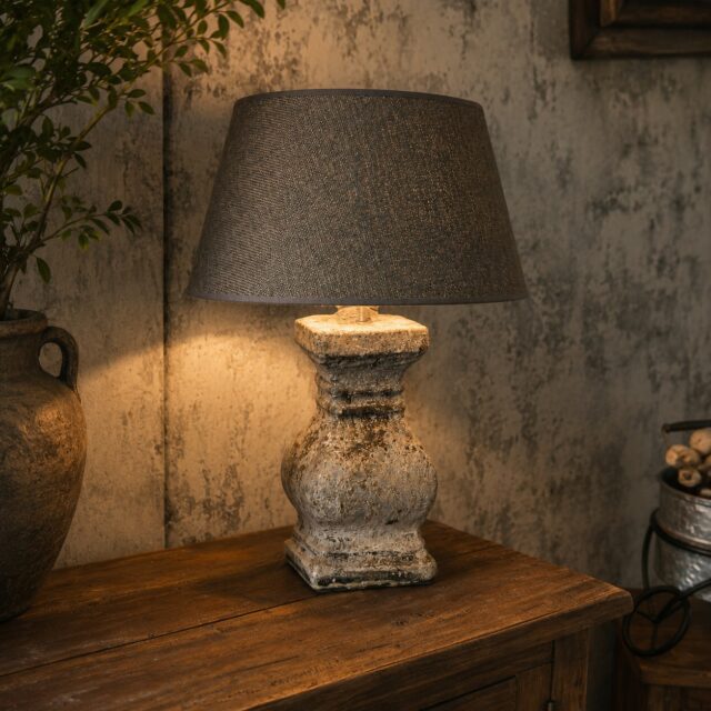 Tafellamp Op Aardewerk Voet Art 24 26657
