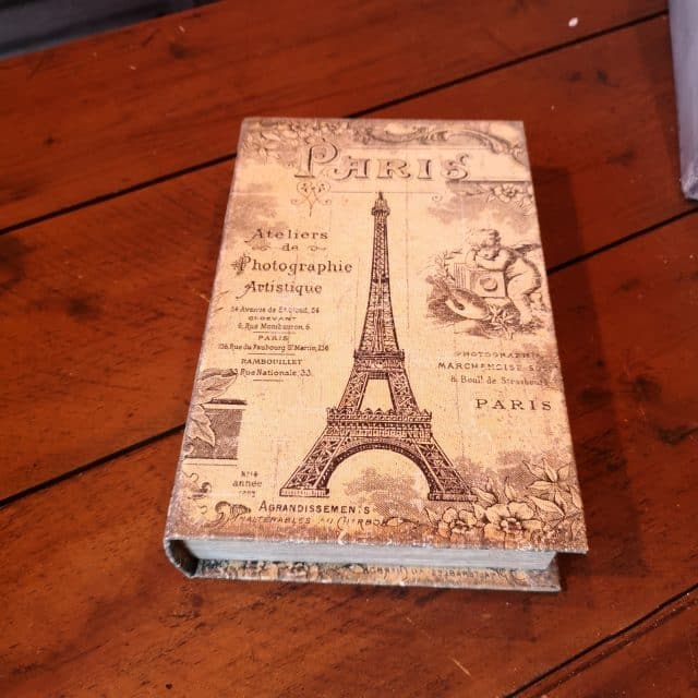 Decoratie Boek Opbergkistje Art 9320