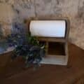 Grutterbakje 2 In 1 Met Keukenrol Houder Staand Model Art 24 8232