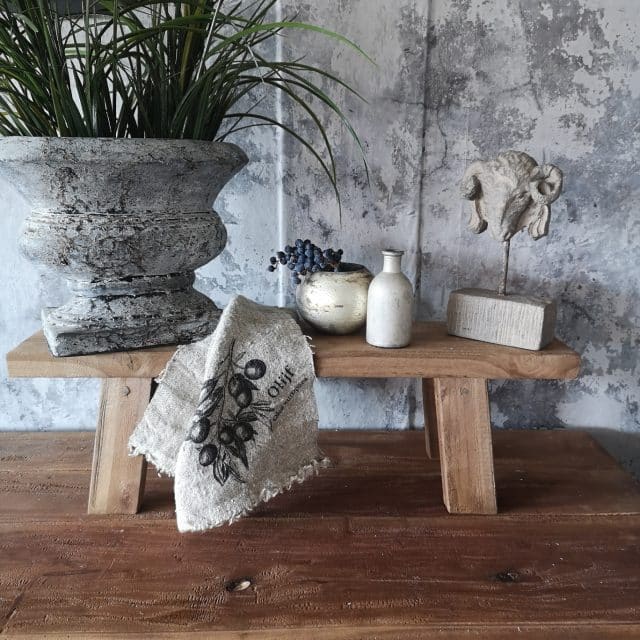 Houten Vensterbank Bankje 65cm Art 6675 Uitverkocht