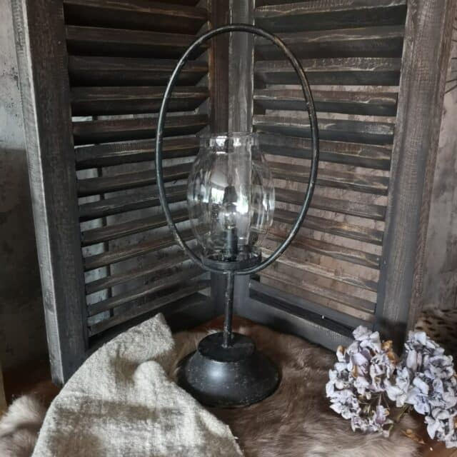 Hoge Led Lamp Op Ovale Staander Art 24 0495