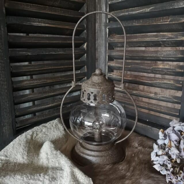 Led Lantaarn Met Hoog Handvat Art 2208