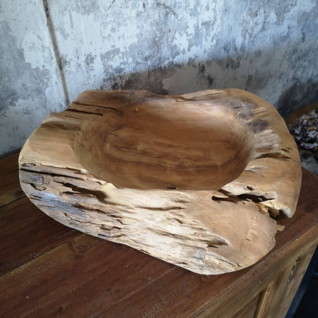 Teak Schaal Art 7 1849