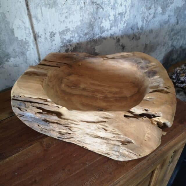Teak Schaal Art 7 1849