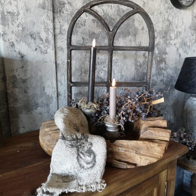 Teak Schaal Art 6 3175