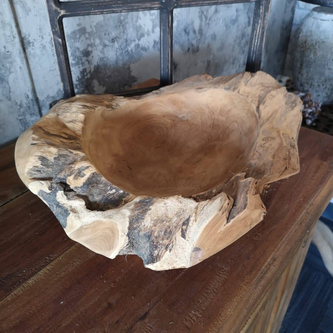 Teak Schaal Art 5 4899