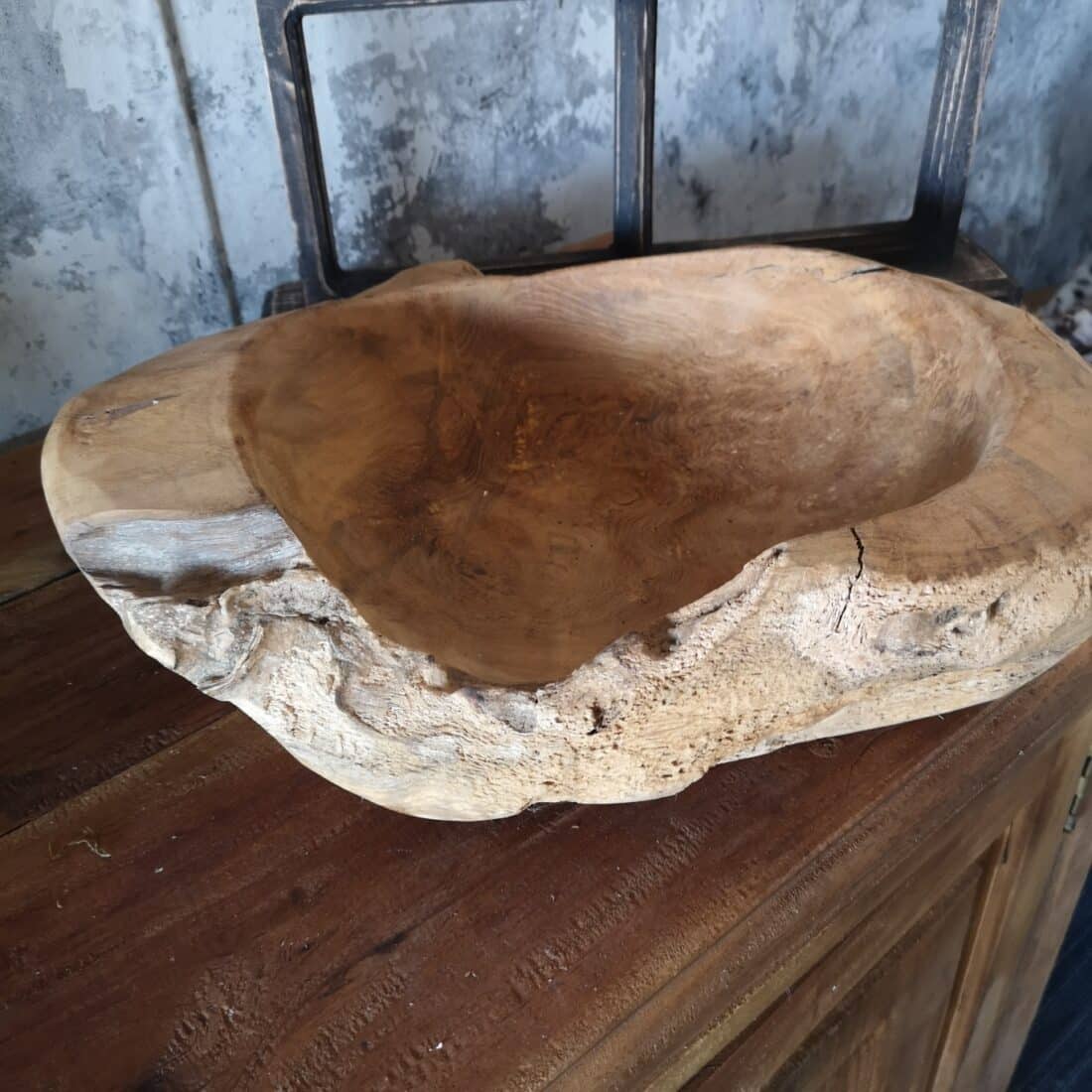 Teak Schaal Art 3 7913