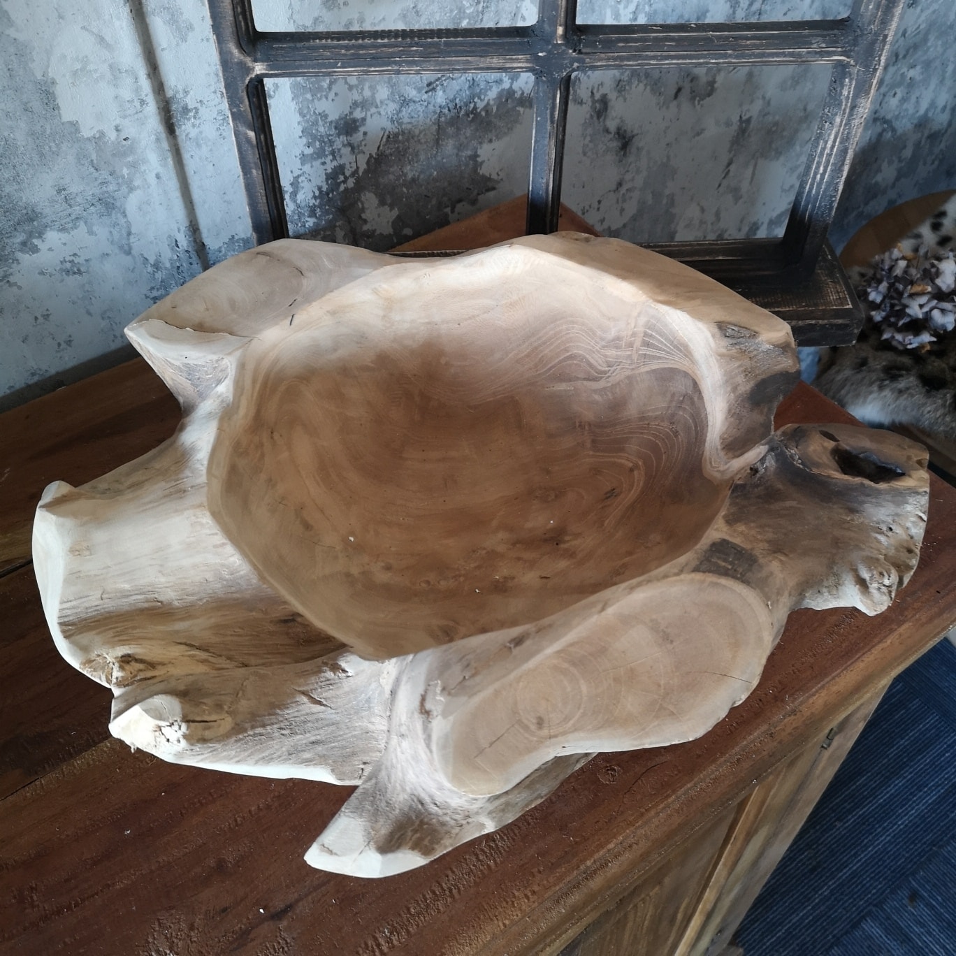 Teak Schaal Art 1 4776