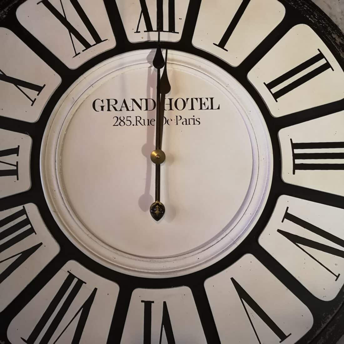 Hotel Wand Klok 80cm Art 24 9122