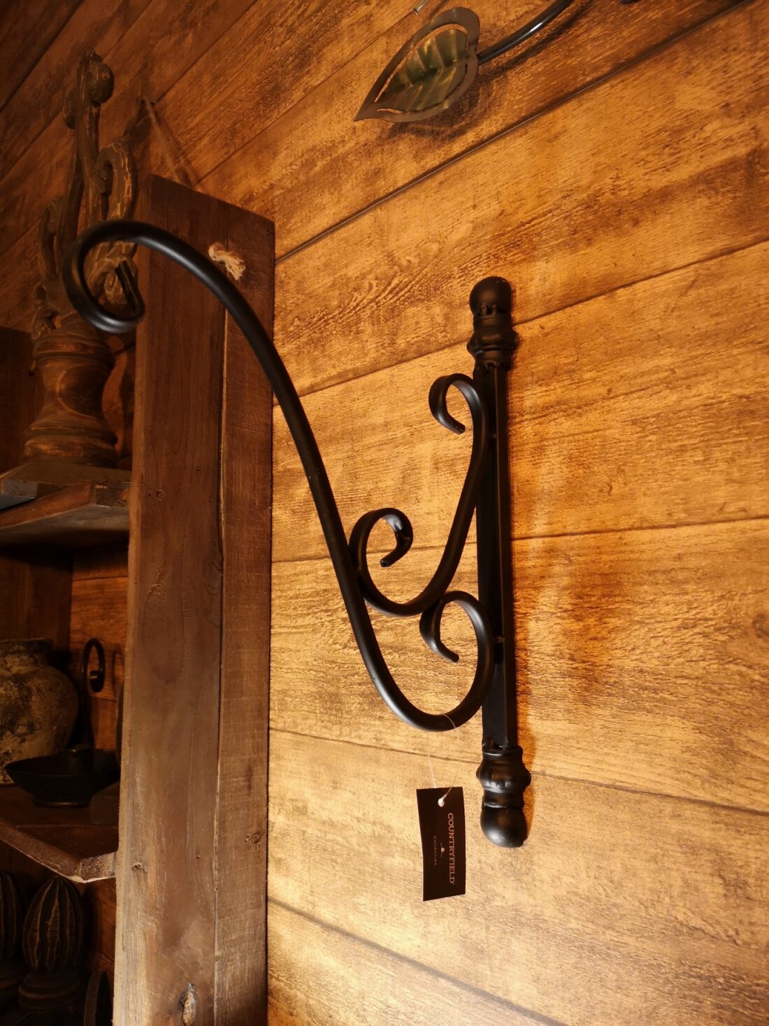 Muurhaak Zwart Art 24 7452