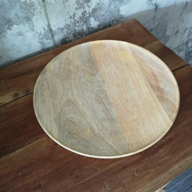 Mango Houten Decoratie Schaal 34cm