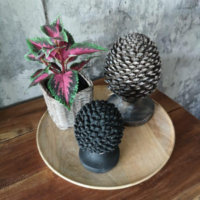 Mango Houten Decoratie Schaal 34cm