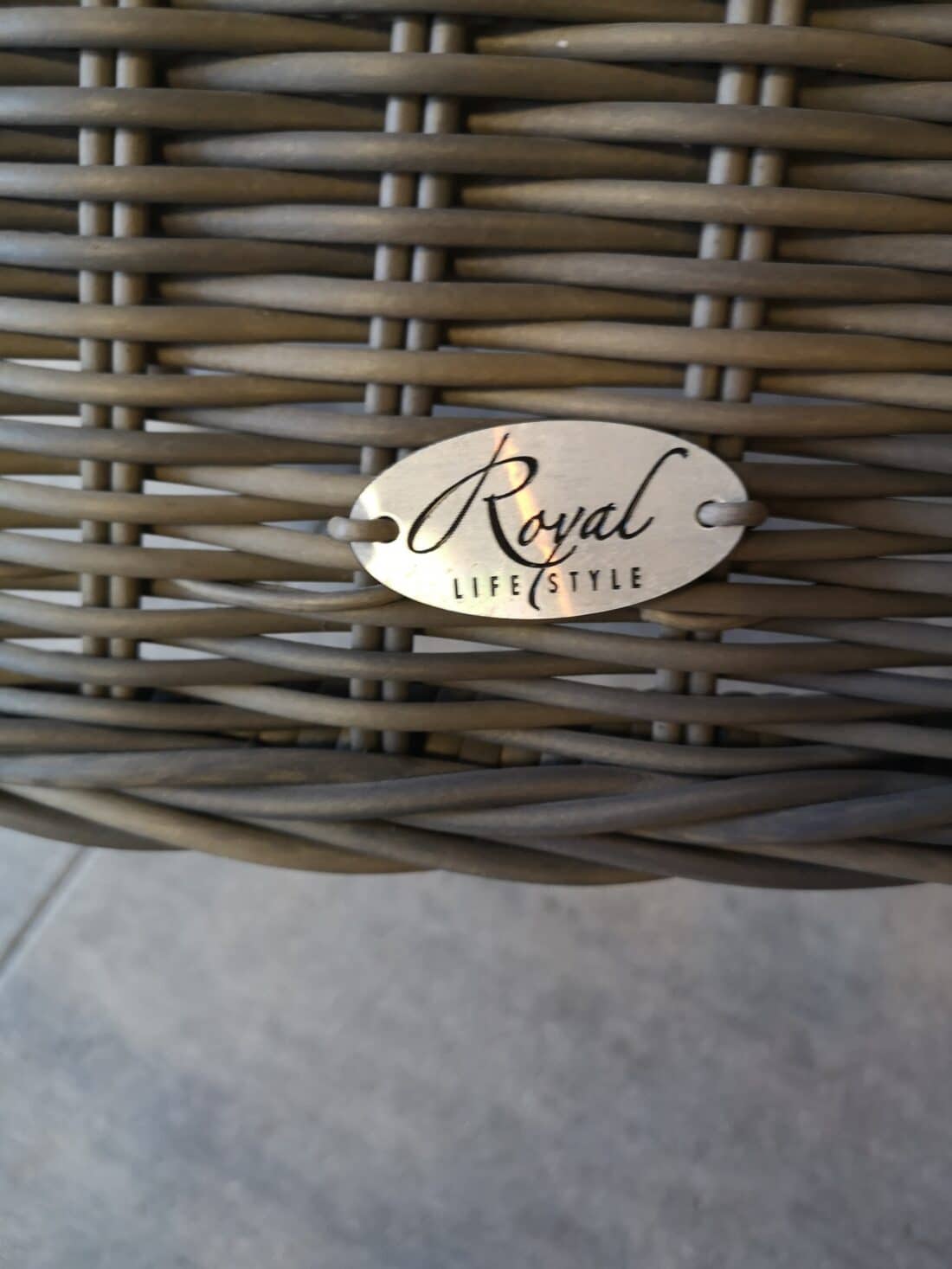 Royal Life Style Wicker Tuinset Met 4 Stoelen Showmodel Royal Life Style Wicker Tuinset Met 4 Stoelen Showmodel