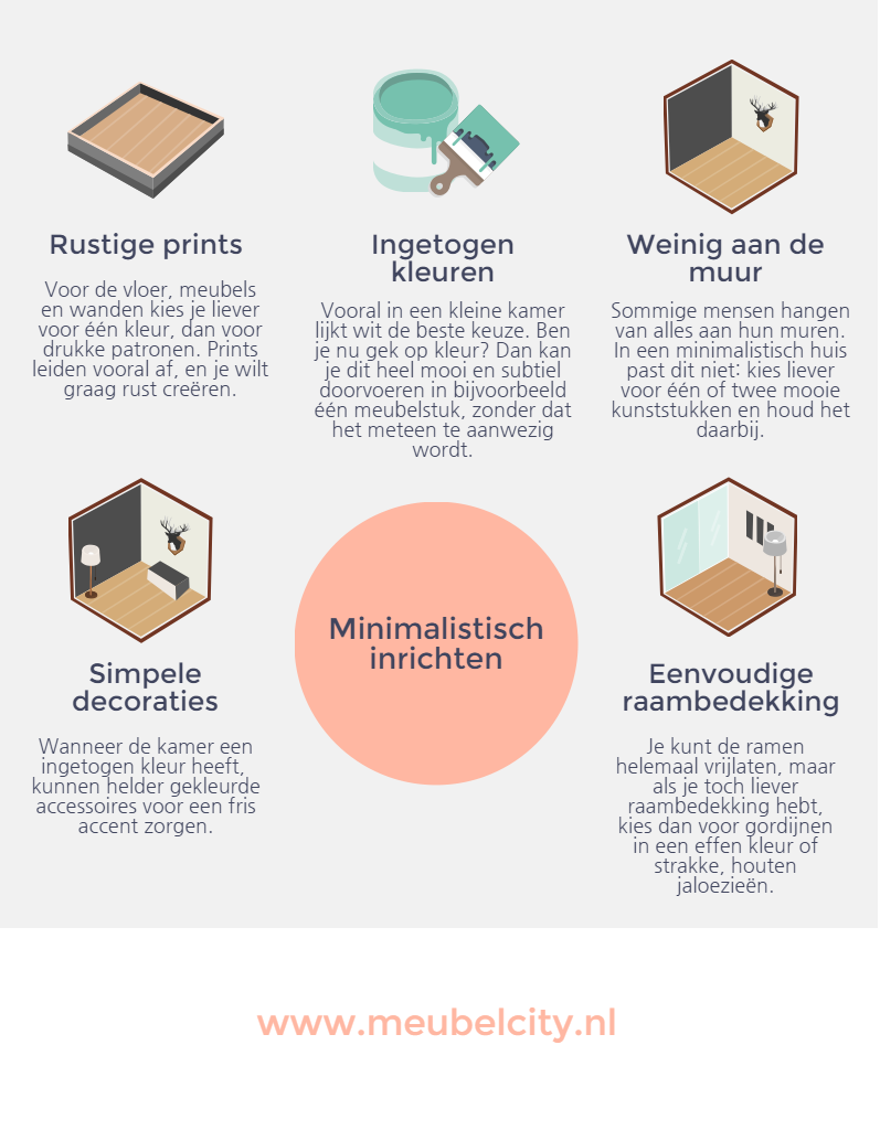 Infographic Minimalistisch Wonen