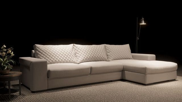 Urbansofa Loungebank Ailean Stof