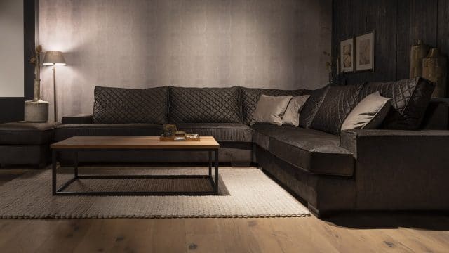 UrbanSofa Hoekbank Brandon stof