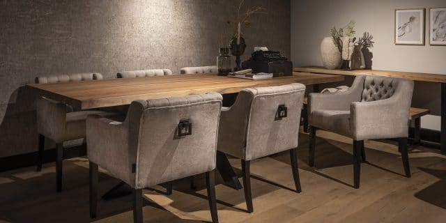 UrbanSofa Eetkamerstoel Raven stof UrbanSofa Eetkamerstoel Raven stof