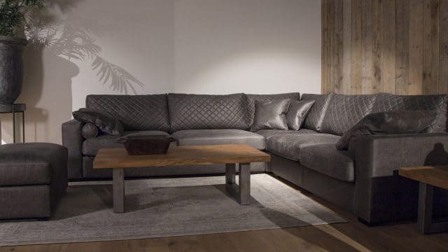 UrbanSofa Hoekbank Giorno stof