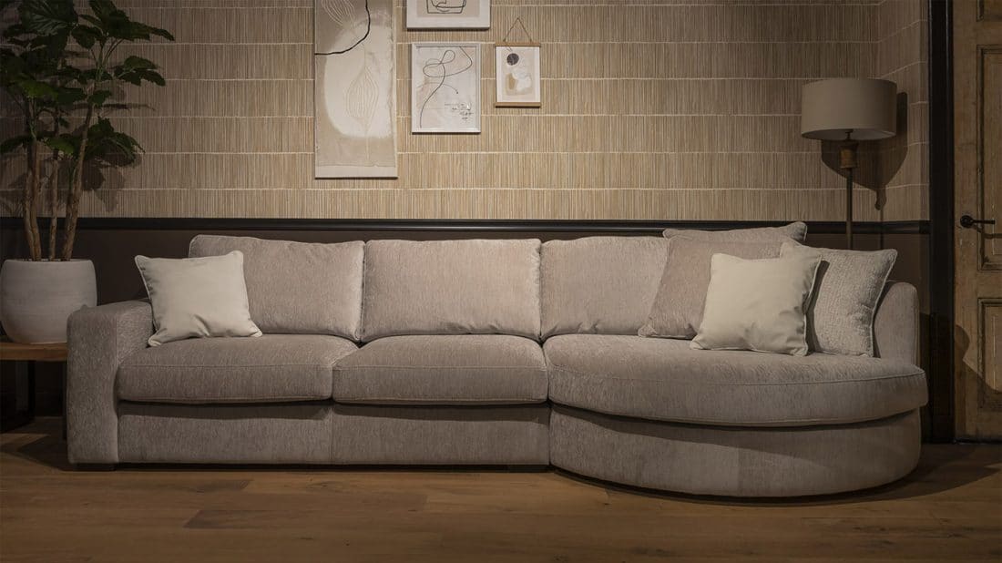 UrbanSofa Loungebank Giorno stof