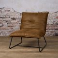 Fauteuil Seda Cognac stof