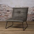 Fauteuil Seda Grijs stof