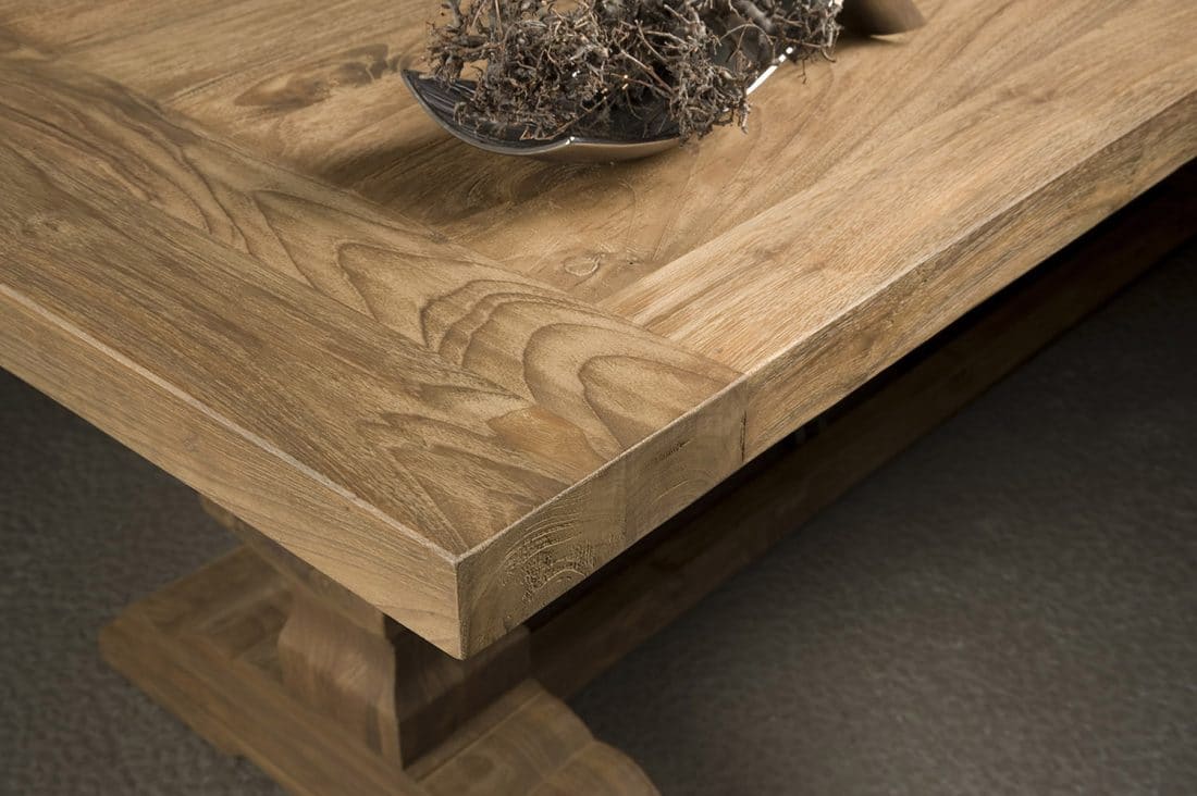SHOWMODEL Tower Living klooster eettafel Le Mans 240 cm teak
