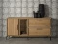 Dressoir Ravenna 165x44x90 cm eiken