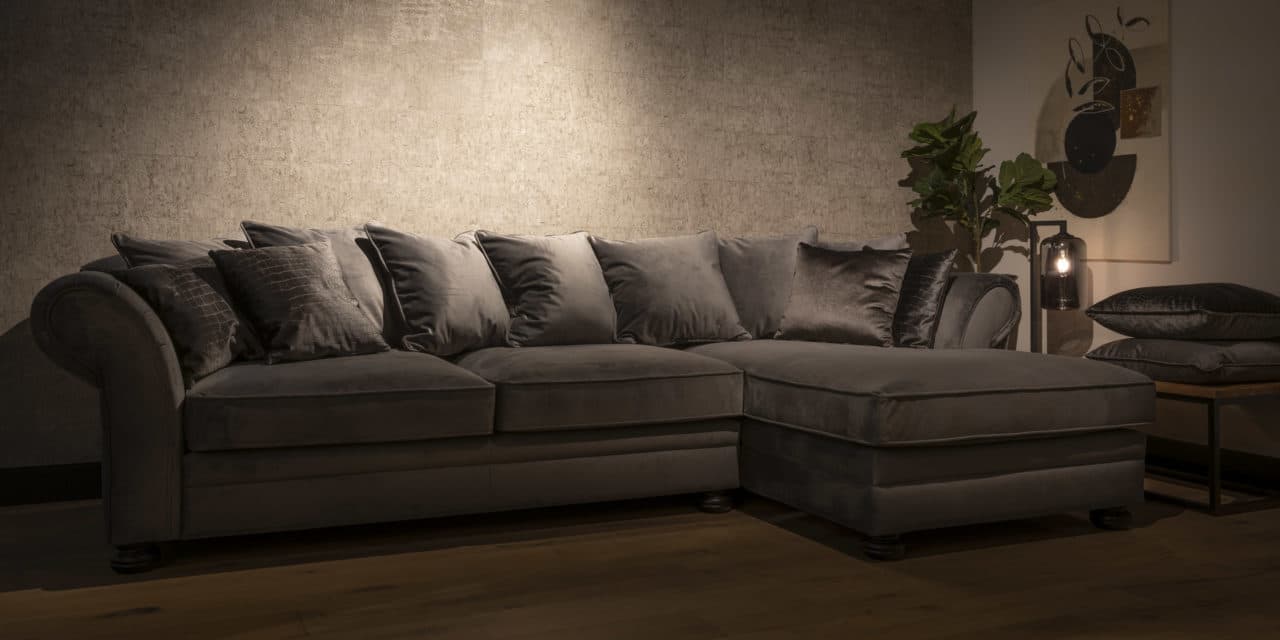 Urbansofa Loungebank Lauren Stof Urbansofa Loungebank Lauren Stof